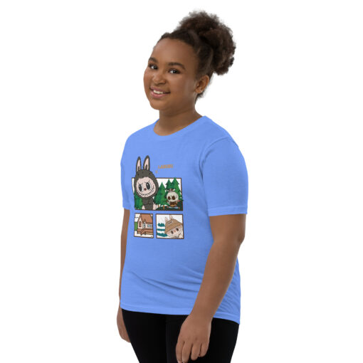 POP MART Labubu Printing Youth Short Sleeve T-Shirt P1-3 - Image 32