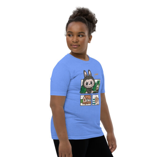 POP MART Labubu Printing Youth Short Sleeve T-Shirt P1-3 - Image 33