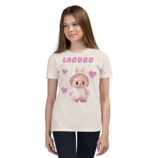 POP MART Labubu Printing Youth Short Sleeve T-Shirt P1-171 - Image 15
