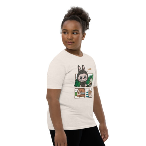 POP MART Labubu Printing Youth Short Sleeve T-Shirt P1-3 - Image 45