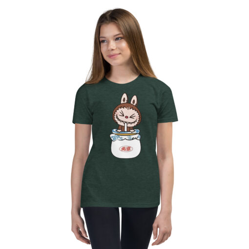 POP MART Labubu Printing Youth Short Sleeve T-Shirt P1-121 - Image 9