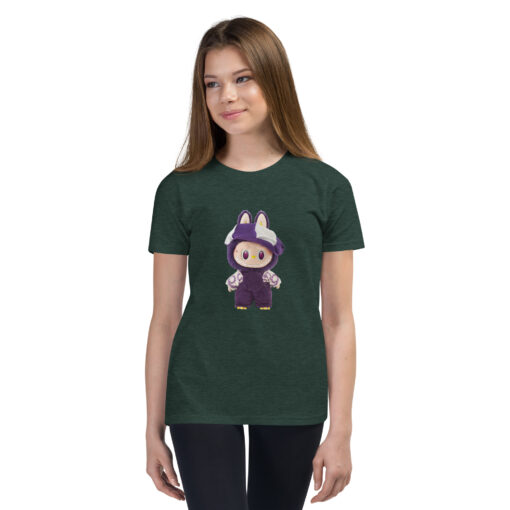 POP MART Labubu Printing Youth Short Sleeve T-Shirt P1-27 - Image 9