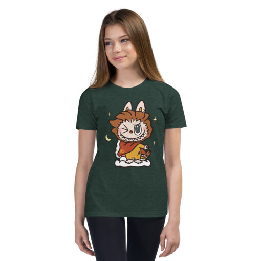POP MART Labubu Printing Youth Short Sleeve T-Shirt P1-119 - Image 9