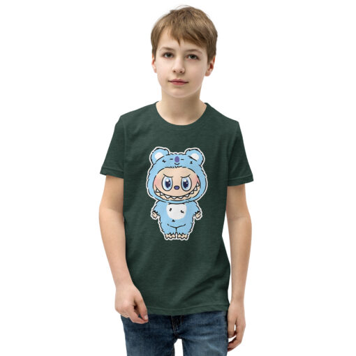 POP MART Labubu Printing Youth Short Sleeve T-Shirt P3-70 - Image 25