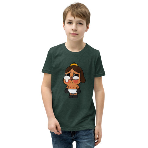 POP MART Labubu Printing Youth Short Sleeve T-Shirt P2-8 - Image 25