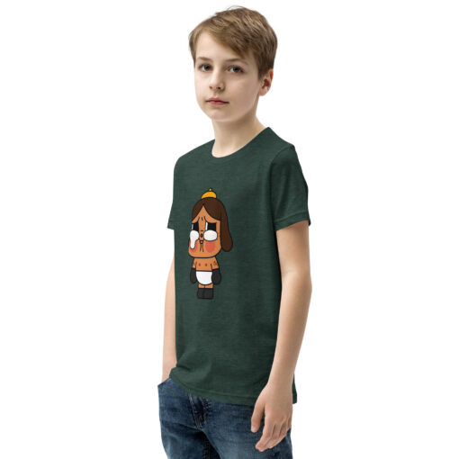 POP MART Labubu Printing Youth Short Sleeve T-Shirt P2-8 - Image 27