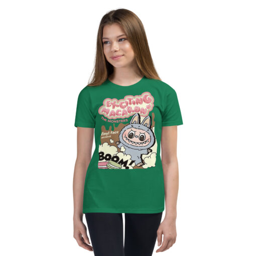 POP MART Labubu Printing Youth Short Sleeve T-Shirt P0-16 - Image 10