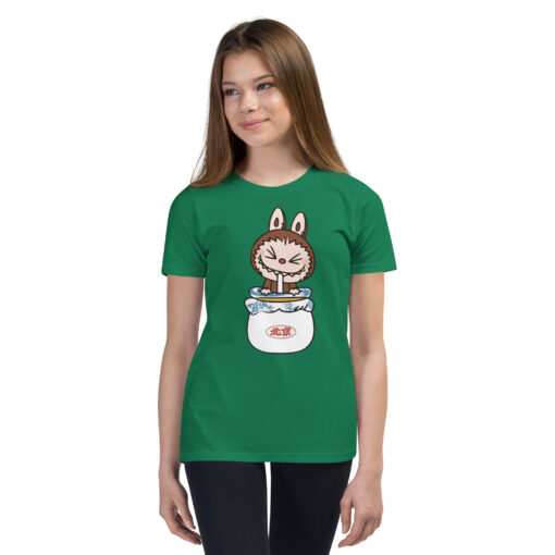 POP MART Labubu Printing Youth Short Sleeve T-Shirt P1-121 - Image 10