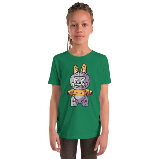 POP MART Labubu Printing Youth Short Sleeve T-Shirt P3-108 - Image 10