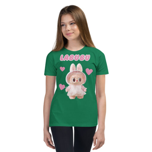 POP MART Labubu Printing Youth Short Sleeve T-Shirt P1-171 - Image 10
