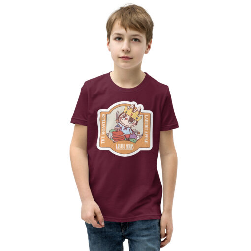 POP MART Labubu Printing Youth Short Sleeve T-Shirt P1-178 - Image 7