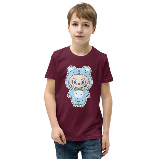 POP MART Labubu Printing Youth Short Sleeve T-Shirt P3-70 - Image 7