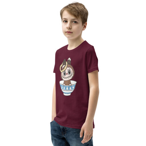 POP MART Labubu Printing Youth Short Sleeve T-Shirt P1-144 - Image 9