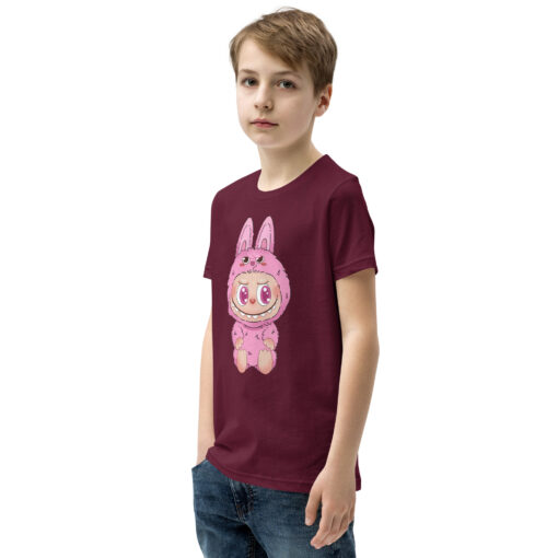 POP MART Labubu Printing Youth Short Sleeve T-Shirt P3-18 - Image 9