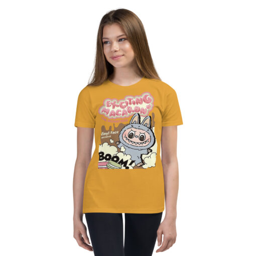 POP MART Labubu Printing Youth Short Sleeve T-Shirt P0-16 - Image 13