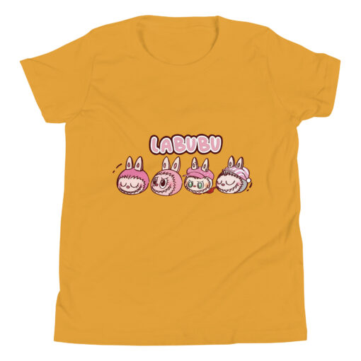 POP MART Labubu Printing Youth Short Sleeve T-Shirt P1-12 - Image 13