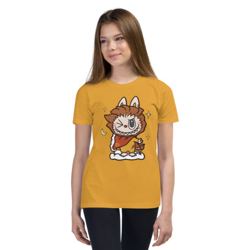 POP MART Labubu Printing Youth Short Sleeve T-Shirt P1-119 - Image 13