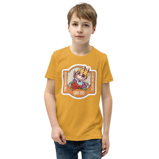 POP MART Labubu Printing Youth Short Sleeve T-Shirt P1-178 - Image 37