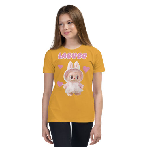 POP MART Labubu Printing Youth Short Sleeve T-Shirt P1-171 - Image 13