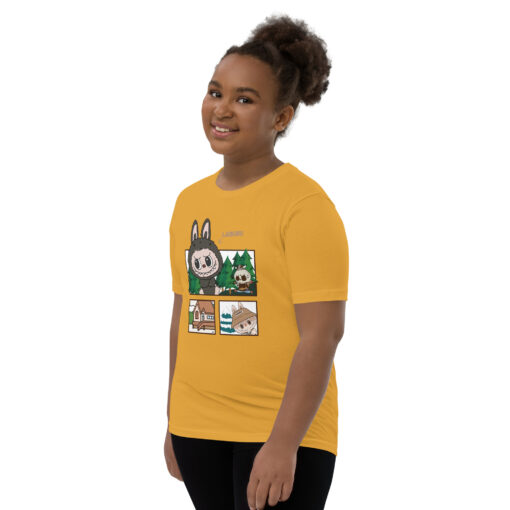 POP MART Labubu Printing Youth Short Sleeve T-Shirt P1-3 - Image 38