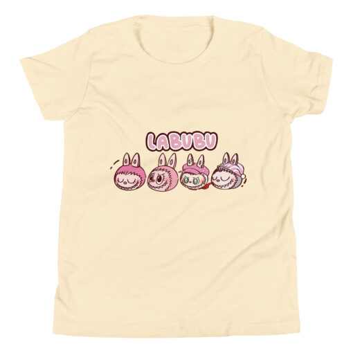 POP MART Labubu Printing Youth Short Sleeve T-Shirt P1-12 - Image 16