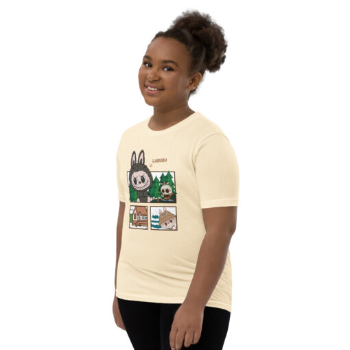 POP MART Labubu Printing Youth Short Sleeve T-Shirt P1-3 - Image 47