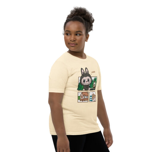POP MART Labubu Printing Youth Short Sleeve T-Shirt P1-3 - Image 48