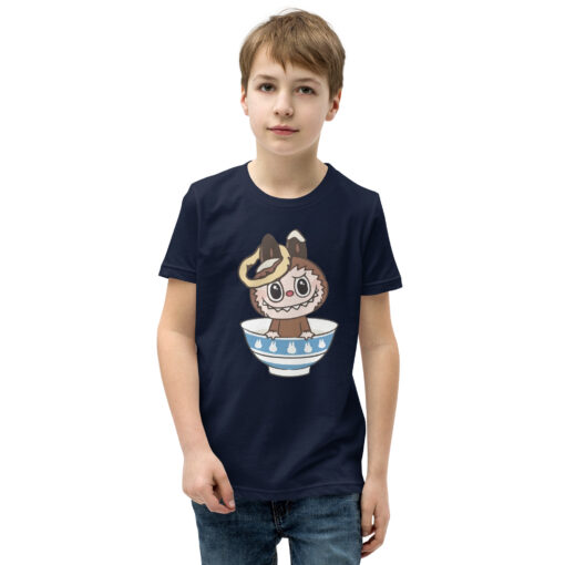 POP MART Labubu Printing Youth Short Sleeve T-Shirt P1-144 - Image 4