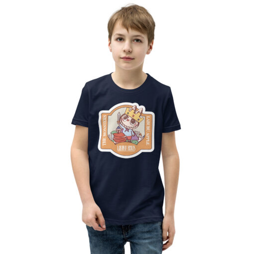 POP MART Labubu Printing Youth Short Sleeve T-Shirt P1-178 - Image 4