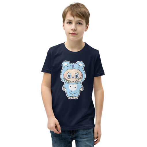 POP MART Labubu Printing Youth Short Sleeve T-Shirt P3-70 - Image 4
