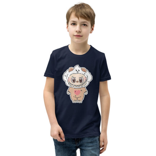 POP MART Labubu Printing Youth Short Sleeve T-Shirt P3-67 - Image 4
