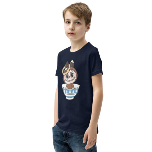 POP MART Labubu Printing Youth Short Sleeve T-Shirt P1-144 - Image 6