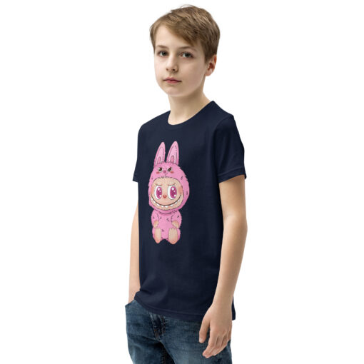 POP MART Labubu Printing Youth Short Sleeve T-Shirt P3-18 - Image 6