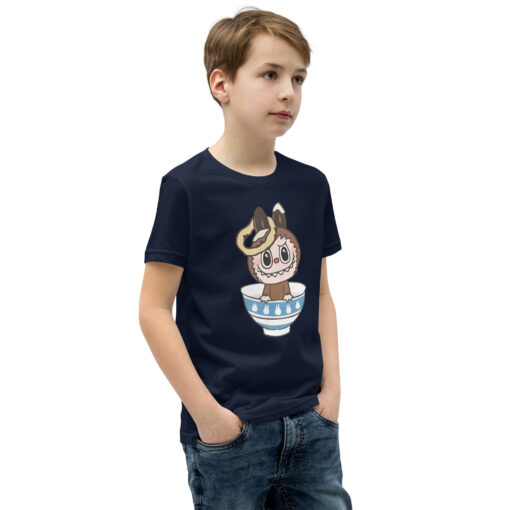 POP MART Labubu Printing Youth Short Sleeve T-Shirt P1-144 - Image 5