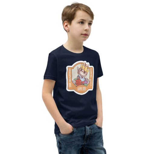 POP MART Labubu Printing Youth Short Sleeve T-Shirt P1-178 - Image 5