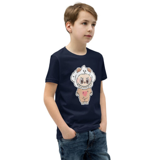 POP MART Labubu Printing Youth Short Sleeve T-Shirt P3-67 - Image 5