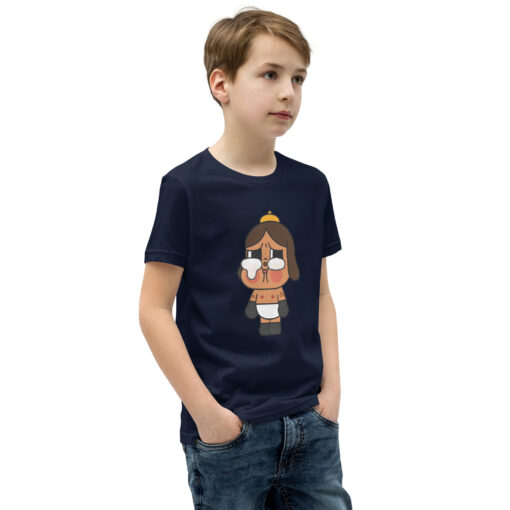 POP MART Labubu Printing Youth Short Sleeve T-Shirt P2-8 - Image 5