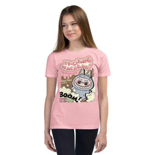 POP MART Labubu Printing Youth Short Sleeve T-Shirt P0-16 - Image 14