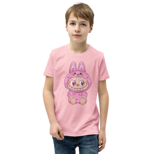 POP MART Labubu Printing Youth Short Sleeve T-Shirt P3-18 - Image 40