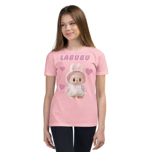 POP MART Labubu Printing Youth Short Sleeve T-Shirt P1-171 - Image 14