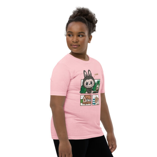 POP MART Labubu Printing Youth Short Sleeve T-Shirt P1-3 - Image 42