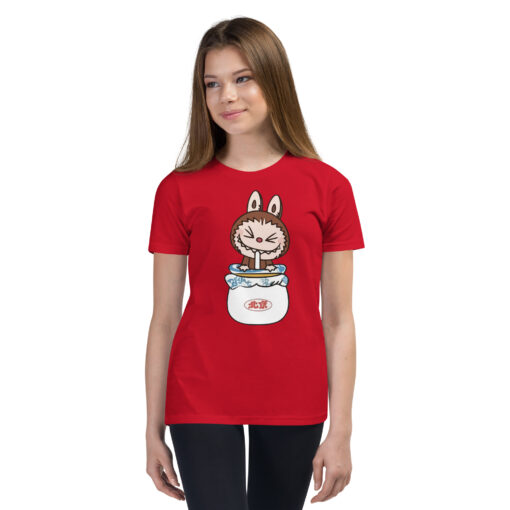 POP MART Labubu Printing Youth Short Sleeve T-Shirt P1-121 - Image 5