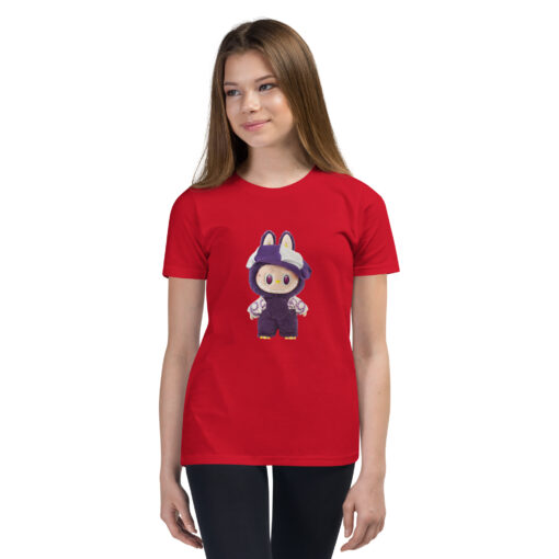 POP MART Labubu Printing Youth Short Sleeve T-Shirt P1-27 - Image 5