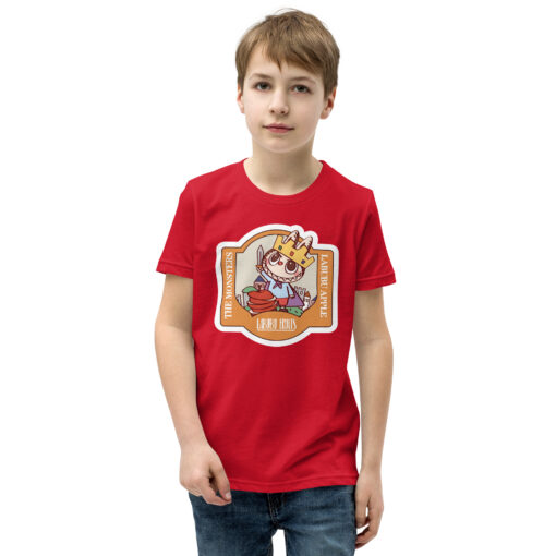 POP MART Labubu Printing Youth Short Sleeve T-Shirt P1-178 - Image 13