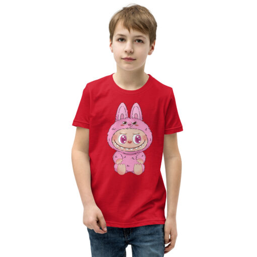 POP MART Labubu Printing Youth Short Sleeve T-Shirt P3-18 - Image 13