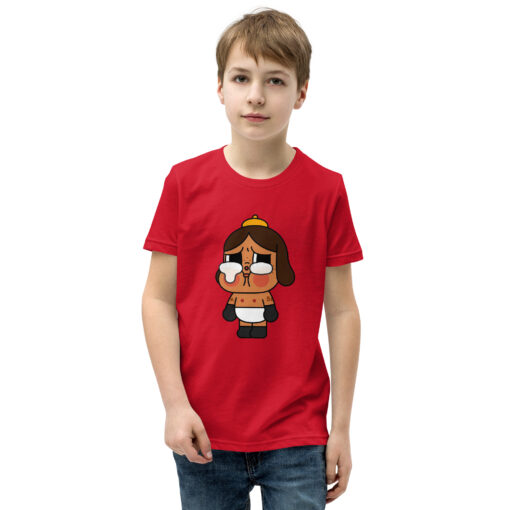 POP MART Labubu Printing Youth Short Sleeve T-Shirt P2-8 - Image 13