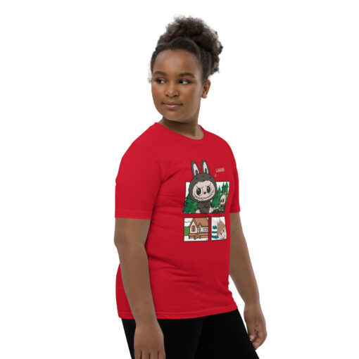 POP MART Labubu Printing Youth Short Sleeve T-Shirt P1-3 - Image 15