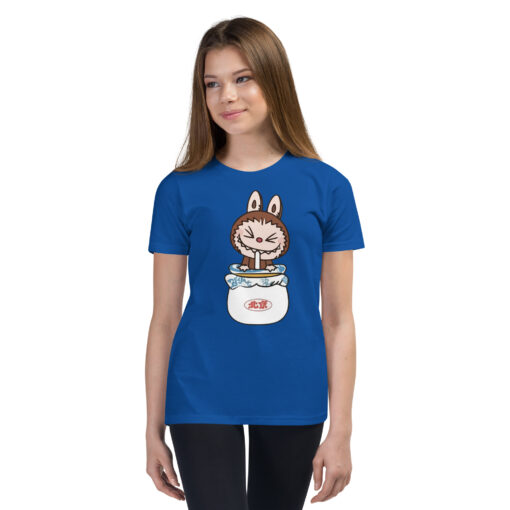 POP MART Labubu Printing Youth Short Sleeve T-Shirt P1-121 - Image 7