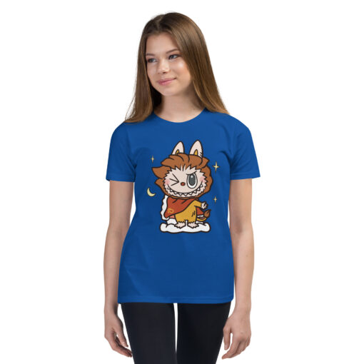 POP MART Labubu Printing Youth Short Sleeve T-Shirt P1-119 - Image 7
