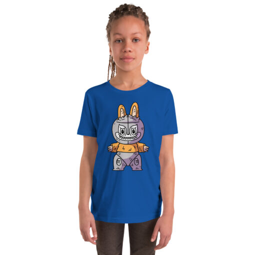 POP MART Labubu Printing Youth Short Sleeve T-Shirt P3-108 - Image 7